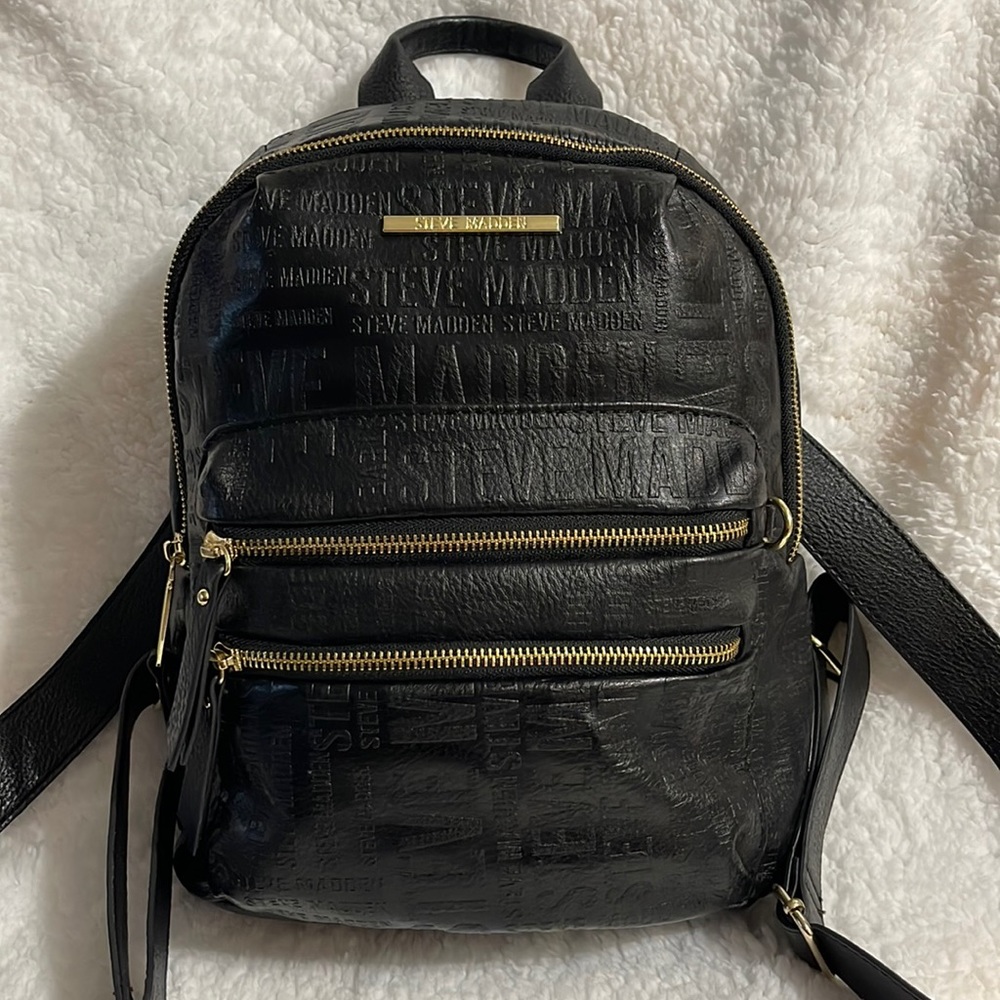 Steve Madden black backpack